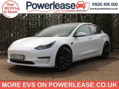 Used Tesla Model 3 Performance 82 kW (112 HP) 2022 White Sedan