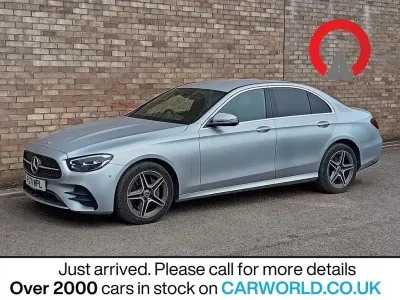 Used Mercedes E300 AMG line 306 HP (225 kW) 2022 Silver Sedan
