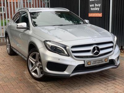 Silver Used 2017 Mercedes GLA220 AMG line SUV | £13,995 (Fair price)