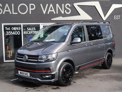 Used VW T6 Highline 150 HP (110 kW) 2018 Grey Van