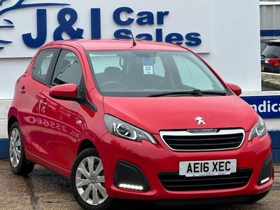 Used Peugeot 108 Active 68 HP (50 kW) 2016 Red Hatchback