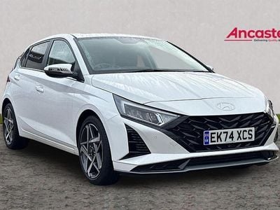 Used Hyundai i20 Ultimate 90 HP (66 kW) 2024 White Hatchback