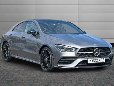 Used Mercedes CLA220 AMG Line Premium Plus 190 HP (139 kW) 2022 Mountain grey Sedan