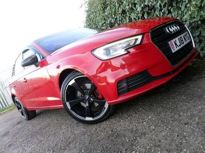 Used Audi A3 Sportback Design 150 HP (110 kW) 2018 Red Hatchback