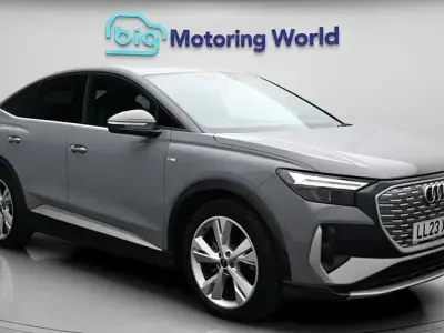Used Audi Q4 Sportback e-tron S-Line 125 kW (170 HP) 2022 Grey SUV