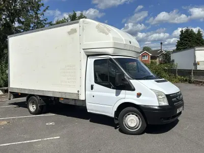 Used Ford Transit 125 HP (91 kW) 2012 White Cabriolet