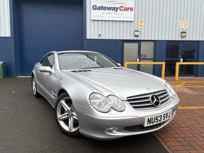 Silver Used 2003 Mercedes SL350 Cabriolet | £6,695 (Fair price)