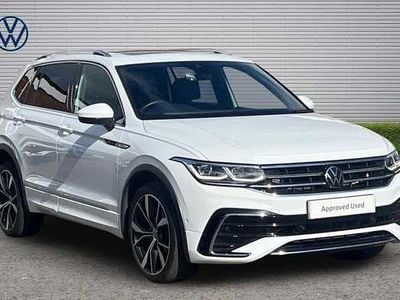 Used VW Tiguan Allspace R-line 150 HP (110 kW) 2024 White SUV