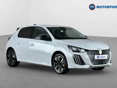 New Peugeot 208 Allure 2026 White Hatchback