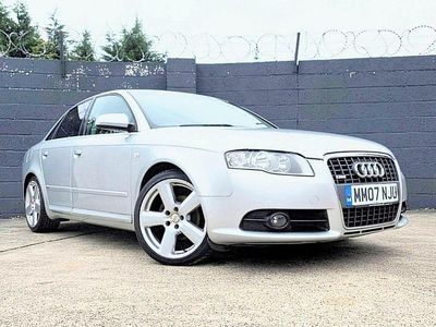 Silver Used 2007 Audi A4 S-Line Sedan | £2,495 (A bit pricey)
