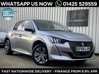 Grey Used 2020 Peugeot e-208 Allure Hatchback | £8,995