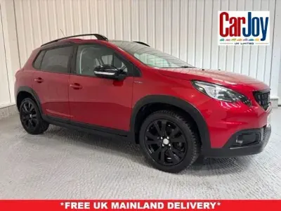 Used Peugeot 2008 GT-line 110 HP (80 kW) 2018 Red SUV