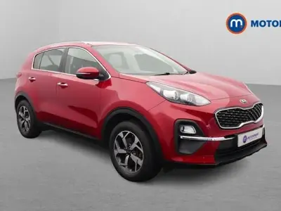 Used Kia Sportage 177 HP (130 kW) 2021 Red SUV