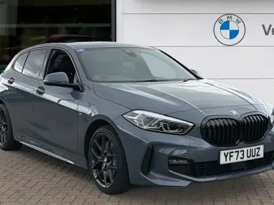 Used BMW 118 M Sport 136 HP (100 kW) 2023 Blue Hatchback