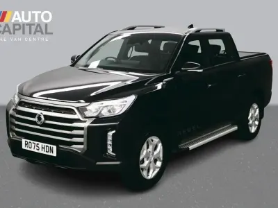 New KGM Musso 202 HP (148 kW) 2025 Black Pickup