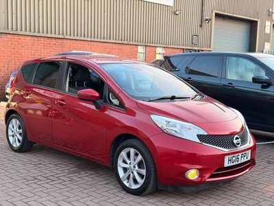 Used Nissan Note Acenta Premium 98 HP (72 kW) 2016 Red Hatchback