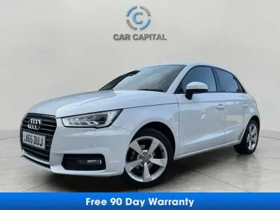 Used Audi A1 Sportback Sport 95 HP (69 kW) 2015 White Hatchback