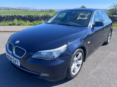 Używany BMW 520 Comfort Edition 177 KM (130 kW) 2008 Niebieski Sedan/Limuzyna