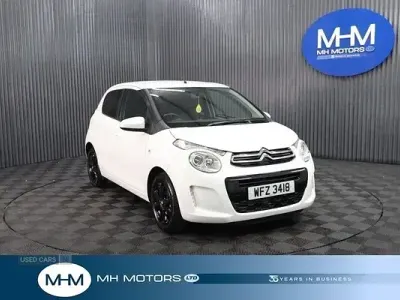Used Citroën C1 Flair 68 HP (50 kW) 2015 White Hatchback