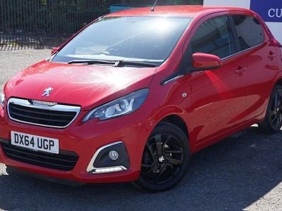 Begagnad Peugeot 108 Allure 82 HK (60 kW) 2014 Röd Halvkombi