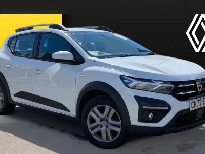 Used Dacia Sandero Stepway 91 HP (66 kW) 2022 White Hatchback