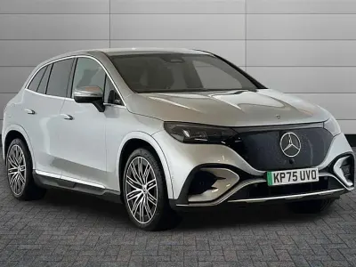 Used Mercedes EQE350 AMG line 214 kW (292 HP) 2025 High tech silver Estate