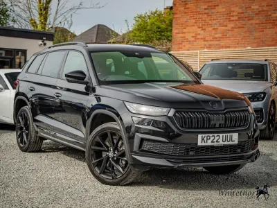 Gebraucht Skoda Kodiaq SportLine 150 PS (110 kW) 2022 Schwarz SUV