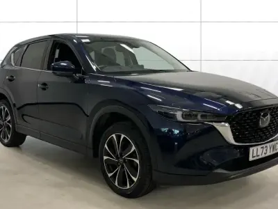 Używany Mazda CX-5 Exclusive-Line 165 KM (121 kW) 2023 Niebieski SUV