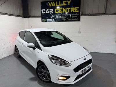 Used Ford Fiesta ST-Line X 125 HP (91 kW) 2018 White Hatchback