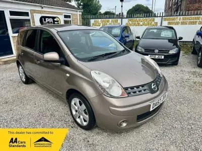 Used Nissan Note Tekna 110 HP (80 kW) 2008 Beige Hatchback