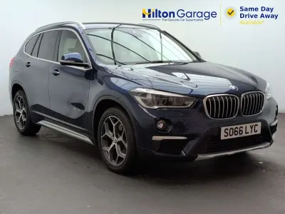 Used BMW X1 xLine 192 HP (141 kW) 2017 Blue SUV