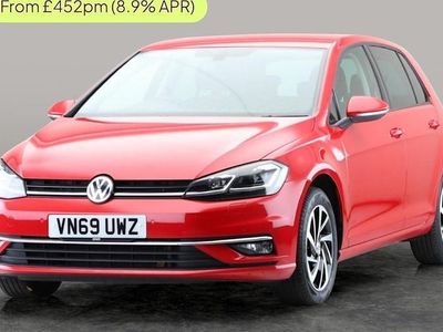Used VW Golf VII Edition 150 HP (110 kW) 2020 Red Hatchback