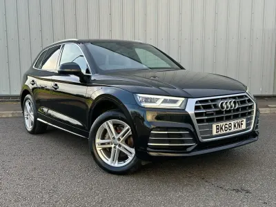 Used Audi Q5 S-Line 190 HP (139 kW) 2018 Black SUV