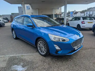 Used Ford Focus Titanium X 2019 Blue Estate