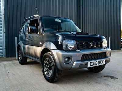 Used Suzuki Jimny SZ4 85 HP (62 kW) 2015 Black and grey SUV