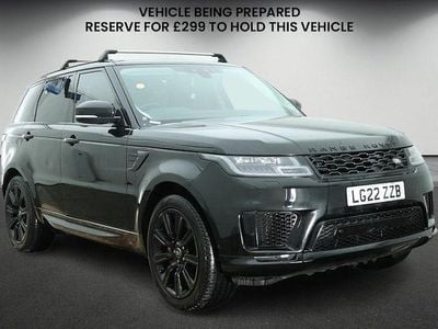 Second-hand Land Rover Range Rover Sport Dynamic 404 CP (297 kW) 2021 Negru SUV