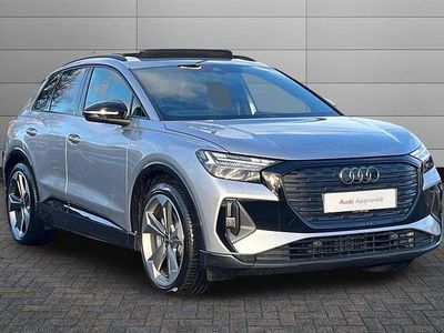 Used Audi Q4 e-tron Black Edition 250 kW (340 HP) 2025 Silver SUV
