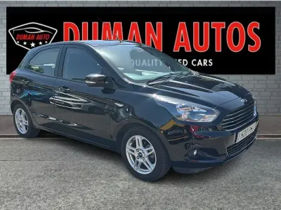 Used Ford Ka Plus Zetec 70 HP (51 kW) 2018 Black Hatchback
