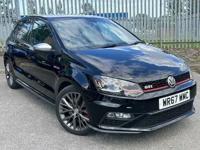 Used VW Polo GTI 192 HP (141 kW) 2017 Black Hatchback