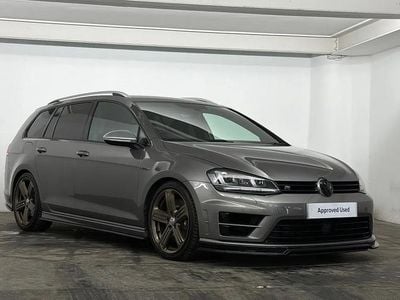 Grey Used 2016 VW Golf VII R Estate | £17,995 (Fair price)