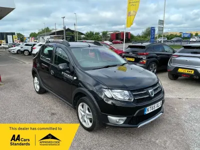 Used Dacia Sandero Lauréate 90 HP (66 kW) 2016 Black Hatchback