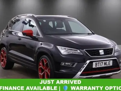 Usado Seat Ateca 4Drive 150 HP (110 kW) 2017 Preto SUV