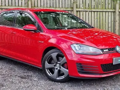 Used VW Golf VII GTI 2013 Red Hatchback
