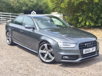 Used Audi A4 Black Edition 245 HP (180 kW) 2014 Grey Sedan