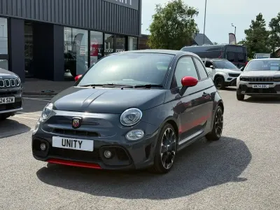 Used Abarth 595C Competizione 180 HP (132 kW) 2017 Grey Cabriolet