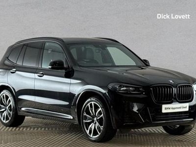 Black Used 2022 BMW X3 M Sport SUV | £32,700 (Fair price)