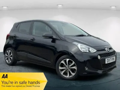 Used Hyundai i10 Premium SE 87 HP (63 kW) 2017 Black Hatchback