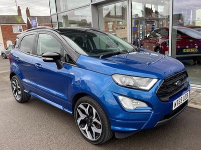 Used Ford Ecosport ST-Line 125 HP (91 kW) 2019 Blue SUV