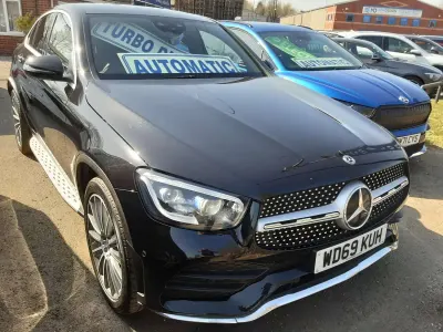 Used Mercedes GLC300 AMG Line Premium 245 HP (180 kW) 2020 Black Coupe