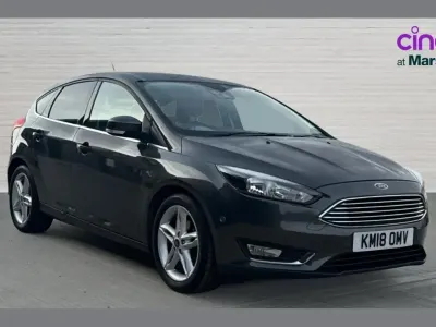 Used Ford Focus Titanium 125 HP (91 kW) 2018 Grey Hatchback